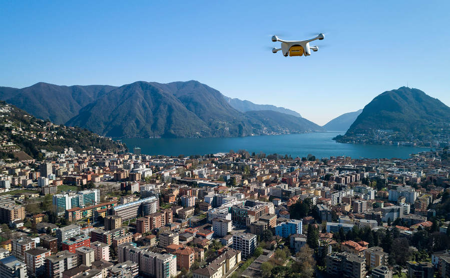 Suisse : reprise des livraisons par drones – Air&Cosmos