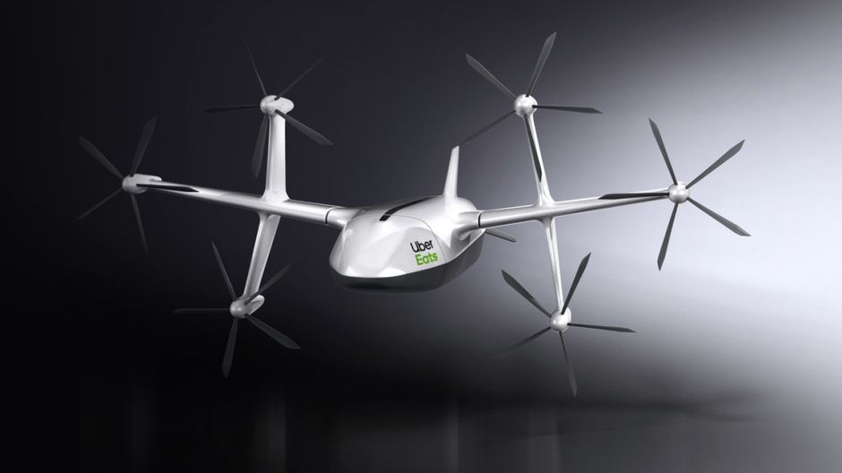 Uber Eats dévoile le prototype de son drone de livraison : Siècle Digital