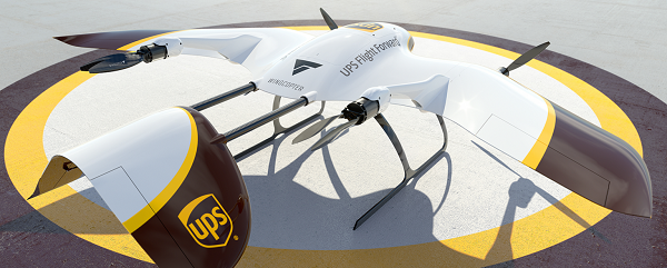 UPS Flight Forward and Wingcopter Collaborate | UAV Expert News