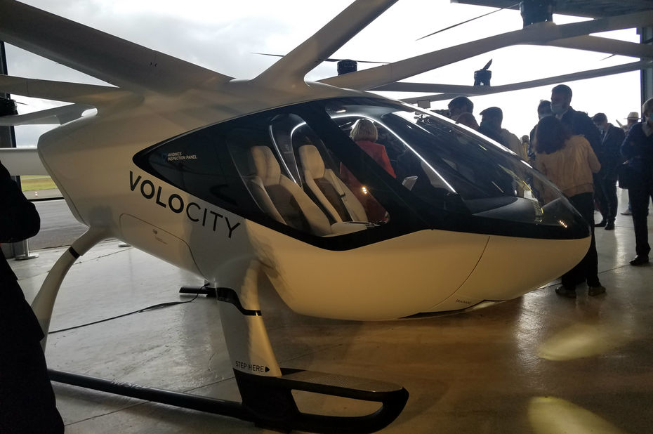 Volocopter va tester son taxi volant VoloCity à l’aérodrome de Pontoise en 2021