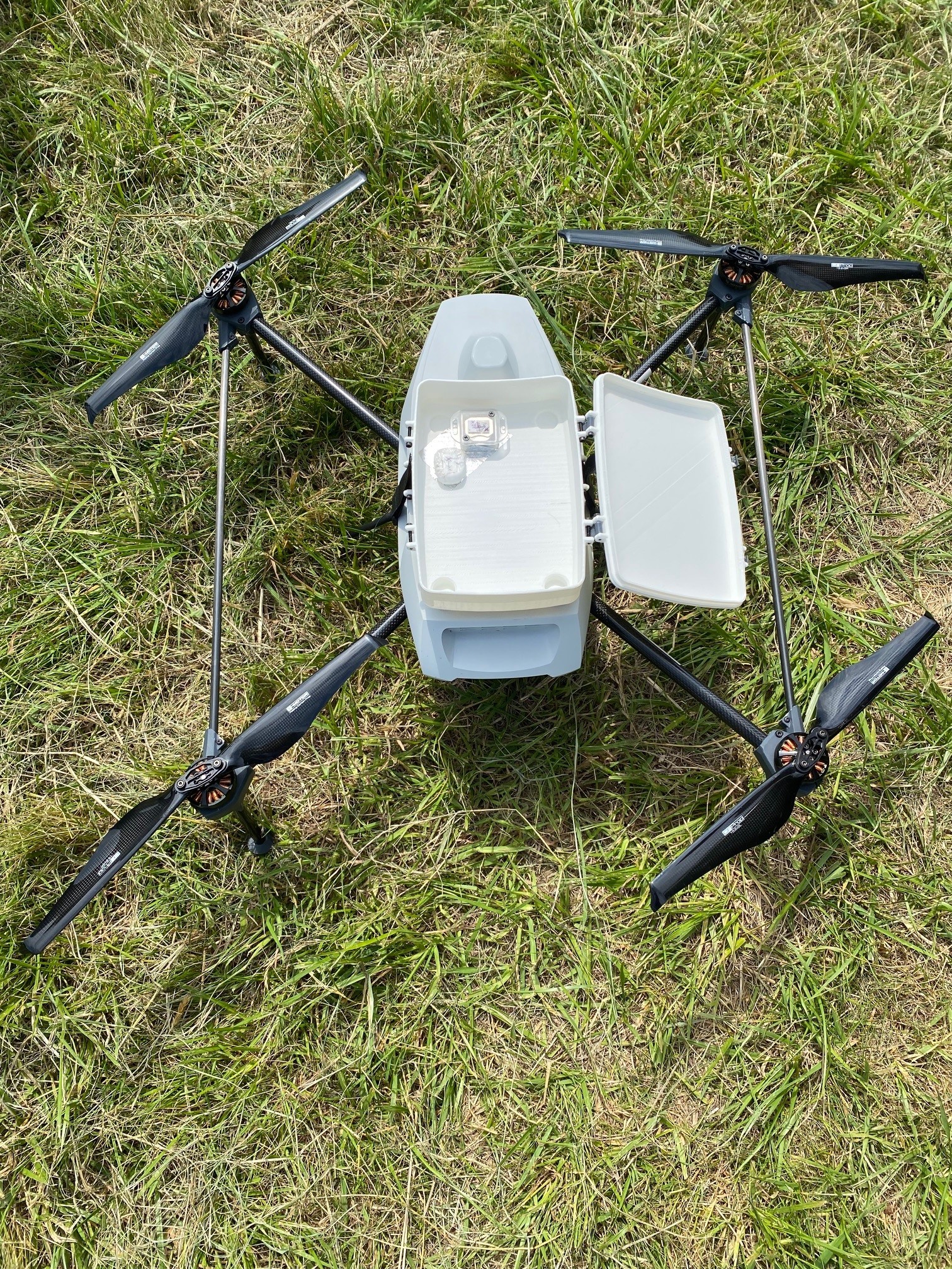 Vol en essaim de drones