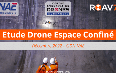 Etude drones en espace confiné – Décembre 2022
