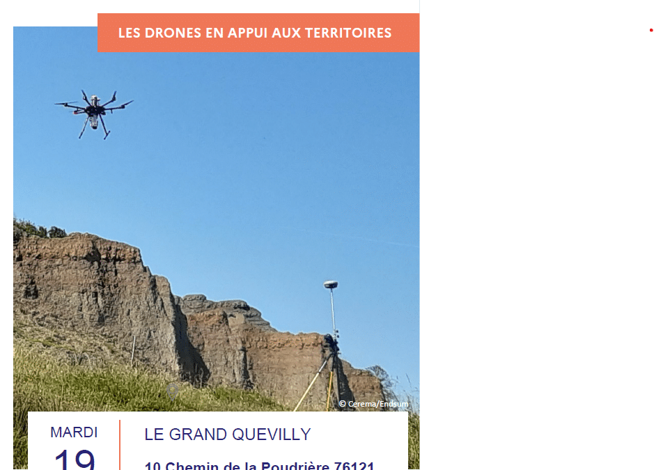 Les drones en appui aux territoires – CEREMA // NAE-CIDN